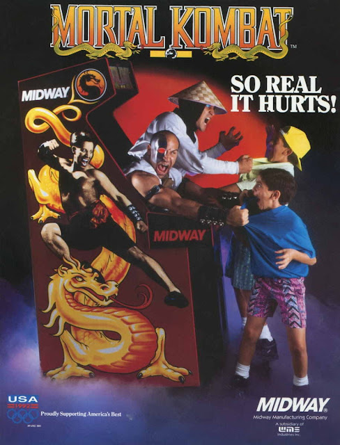 mortal kombat arcade edition sega megadrive