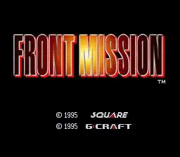 front mission snes español