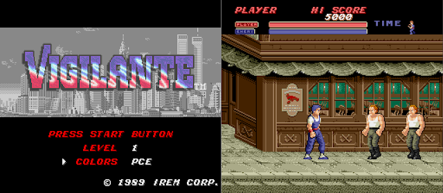 vigilante IREM conversión port sega megadrive