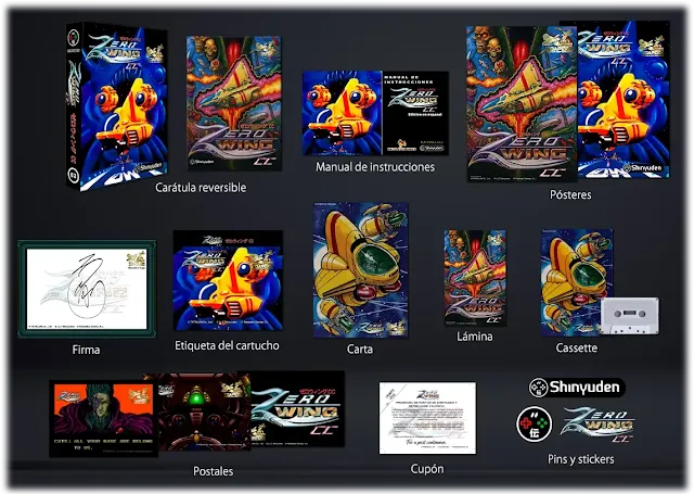zero wing cc classic console shinyuden