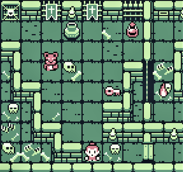 gameplay castle of terror gb