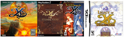 Ys Chronicles versiones