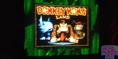 pantalla de titulo super gameboy donkey kong land