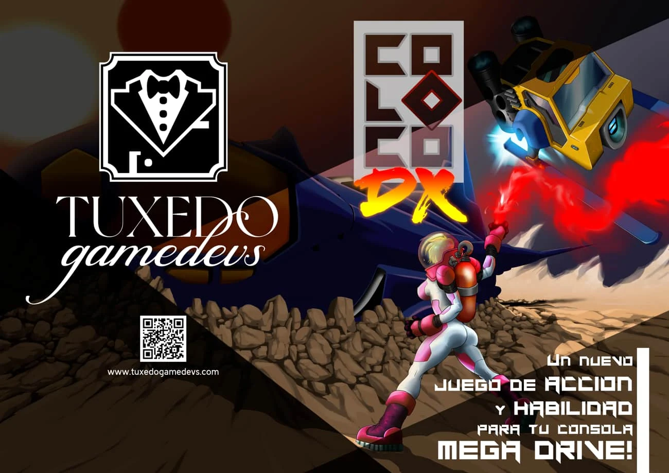 coloco dx de tuxedo games lanzamiento sega megadrive