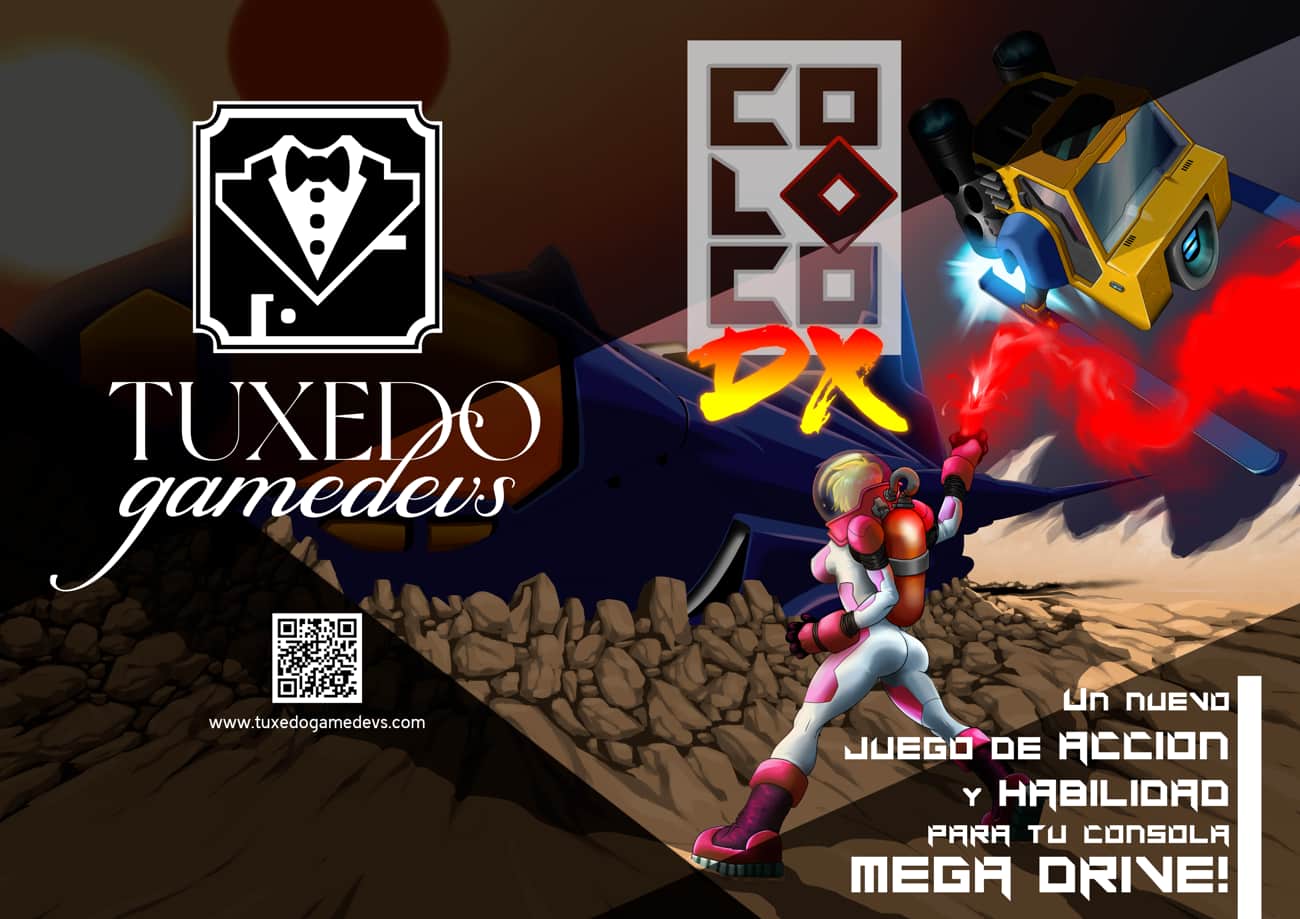 coloco dx de tuxedo games lanzamiento sega megadrive