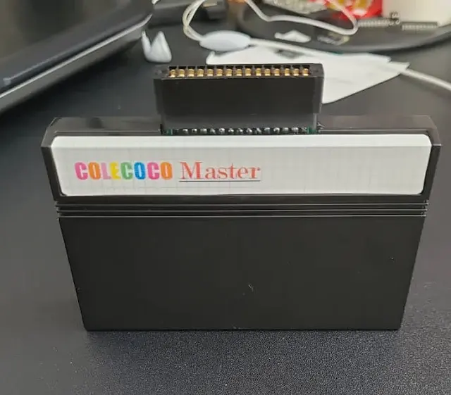 colecovision master system adaptador