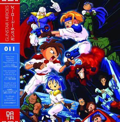 gunstar heroes musica vinilo sega megadrive
