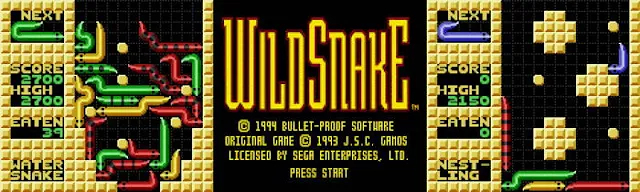 game gear wild snake