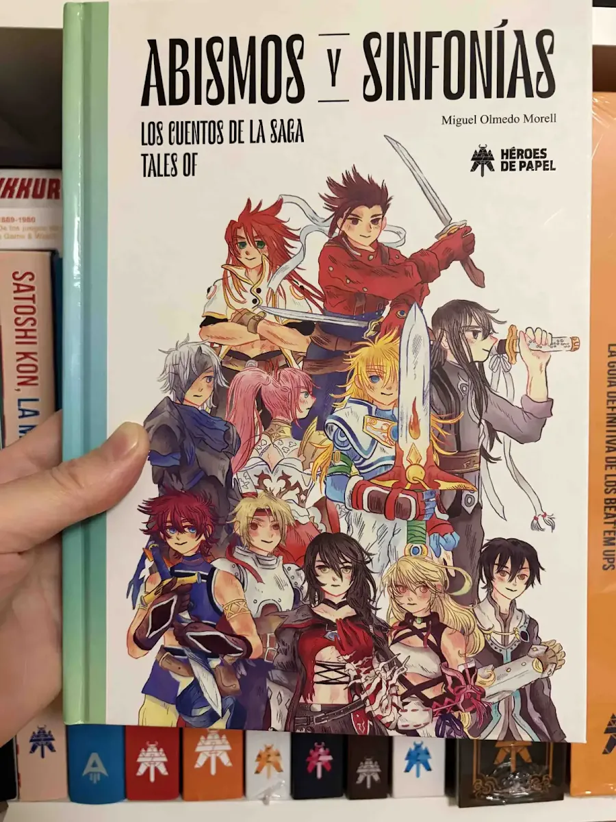 Portada Abismos y Sinfonías de hérores del papel