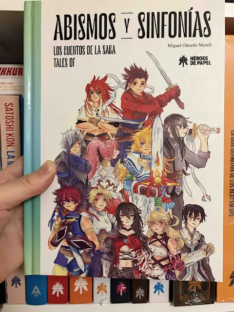 Portada Abismos y Sinfonías de hérores del papel