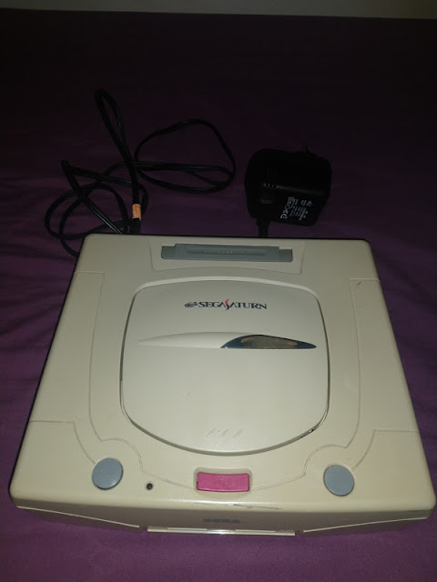 Consola sega saturn japonesa con step down sega saturn 110v japonesa