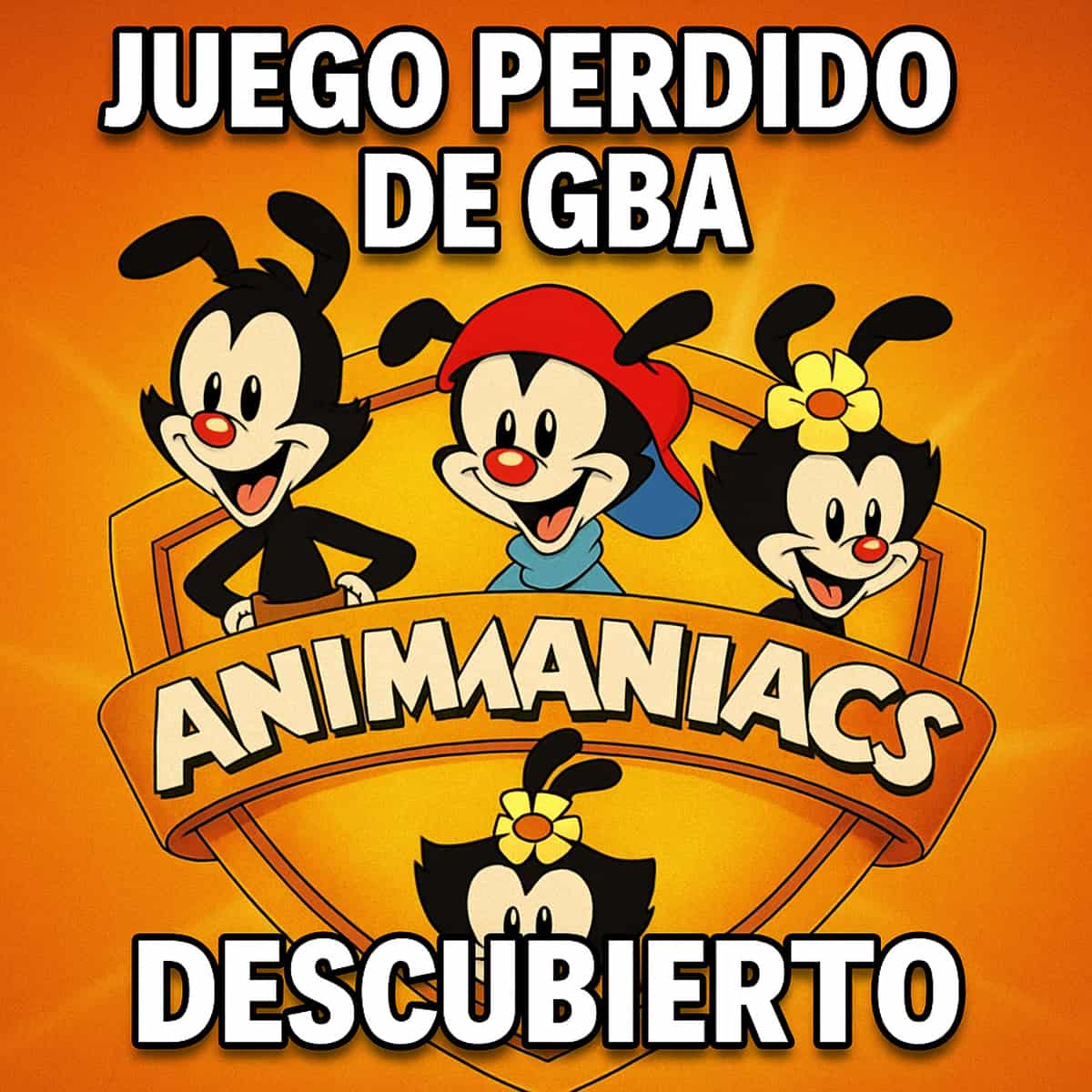 Pantalla de título Animaniacs Hollywood Hypnotics