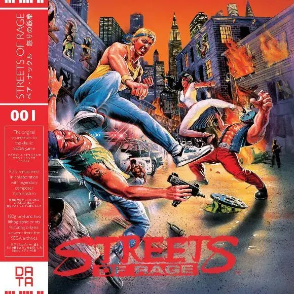 musica vinilo streets of rage sega