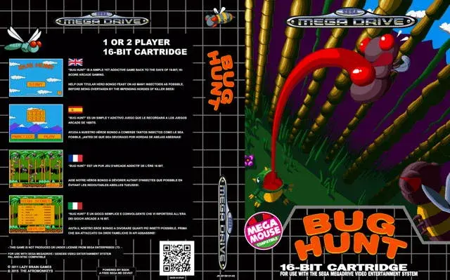 bug hunt sega megadrive