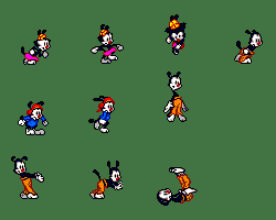 sprites animaniacs gba