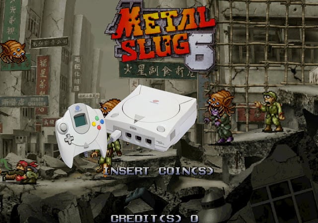 metal slug 6 dreamcast