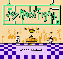joy mech fight nes