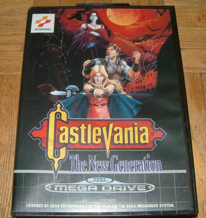castlevania new generation sega megadrive