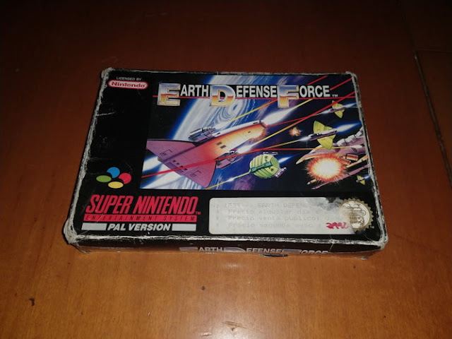 earth defense force snes a restaurar