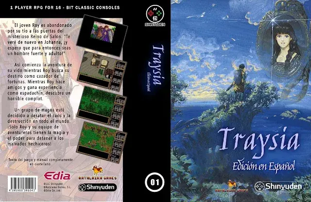 Traysia collector's edition rpg megadrive en castellano