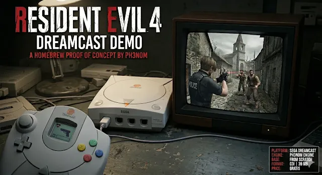 resident evil 4 sega dreamcast port
