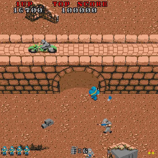 commando capcom arcade