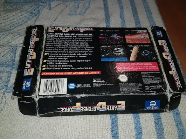 earth defense force snes restaurar caja