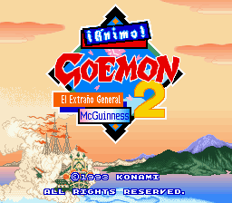 goemon 2 español