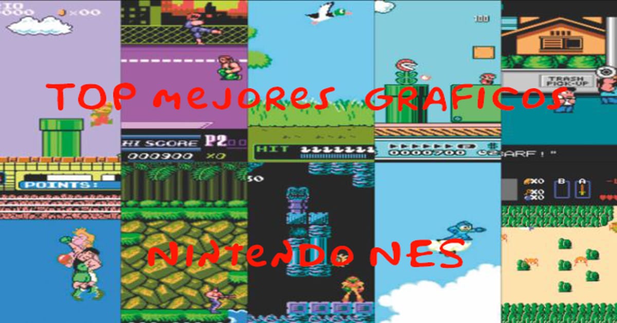 top lista de videojuegos de Nintendo NES con mejores gráficos que parecían de sistemas de 16 bits