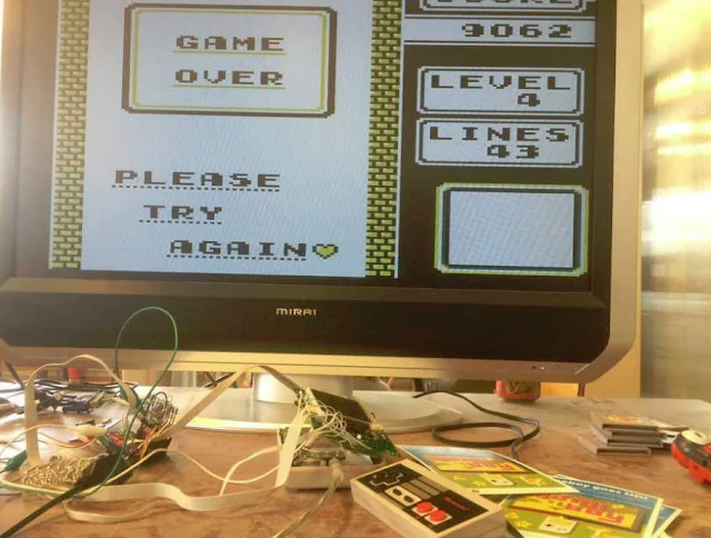 tetris 2 hdmi gameboy