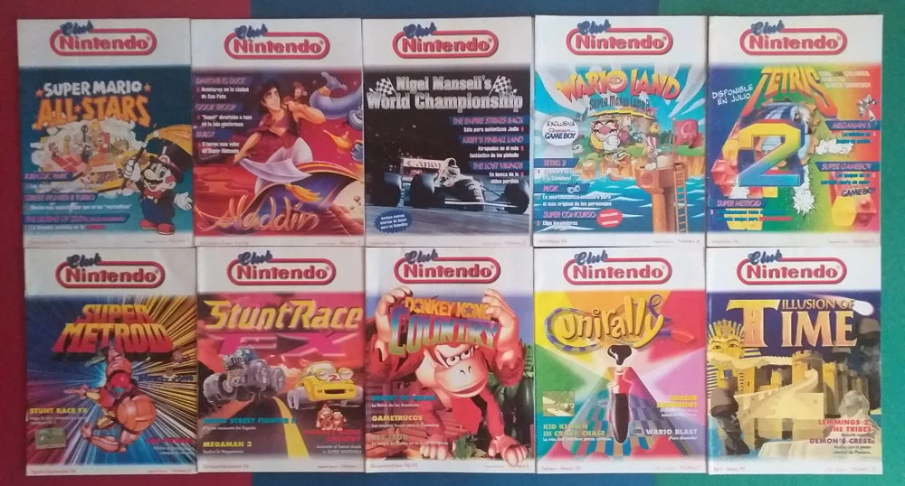 revistas club nintendo