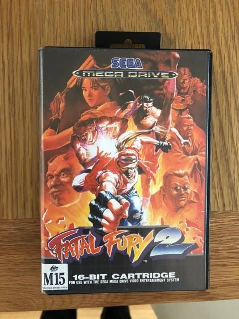 Fatal Fury 2 megadrive PAL Australia