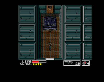 conversion port metal gear megadrive