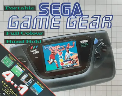 Consola portátil Sega Game Gear con pantalla a color