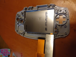 montaje pantalla mod gba ips