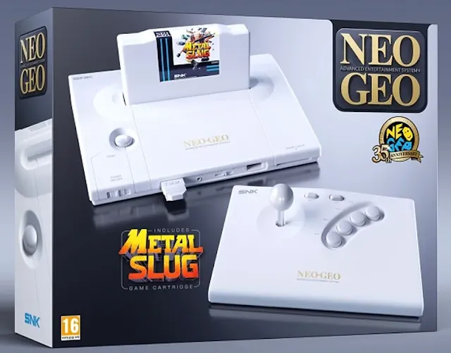 neogeo aes+ edición 35 aniversario exclusiva GAME