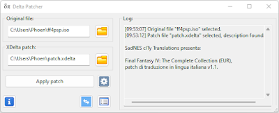 xdelta patcher para aplicar parches DELTA a ROMS e ISOS