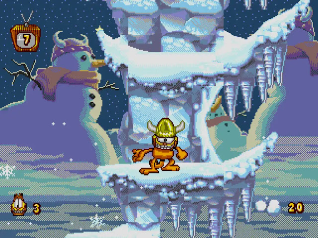 garfield caught in the act sega channel lost levels