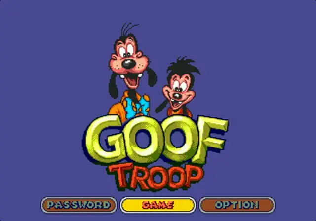 goof troop sega megadrive