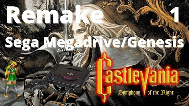 remake castlevania sotn megadrive