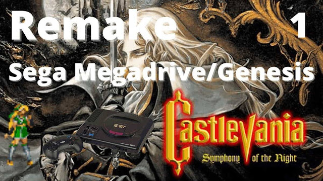 remake castlevania sotn megadrive