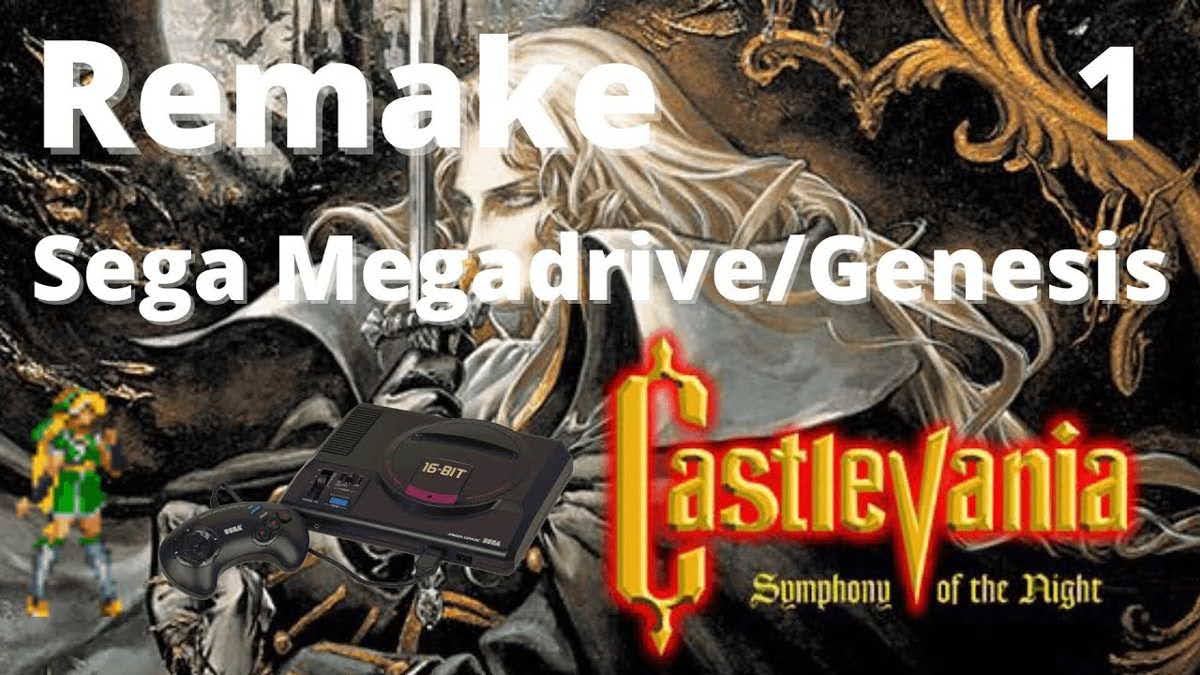 remake castlevania sotn megadrive
