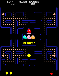 pac-man juego clasico online namco 1980
