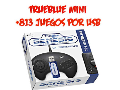 trueblue mini ampliacion megadrive mini
