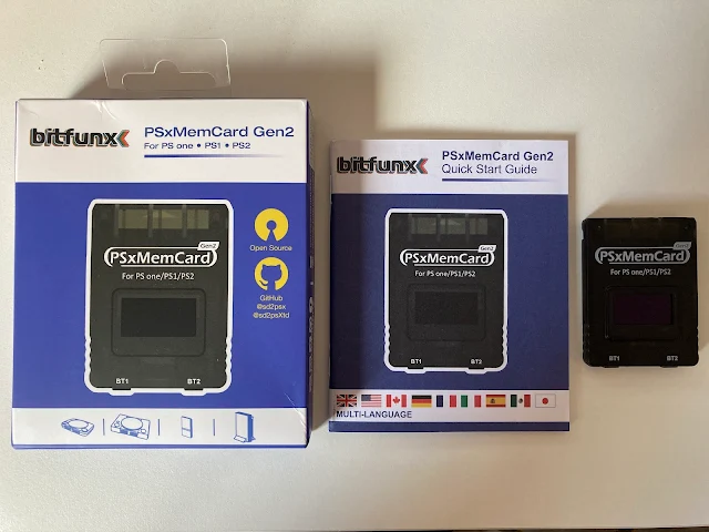 Foto genérica bitfunx psxmemcard gen2