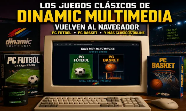 Los juegos clásicos de Dinamic Multimedia vuelven al navegador