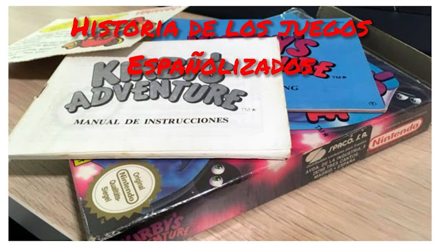 la historia de los juegos españolizados de nintendo de compañías distribuidoras como SPACO, ERBE, Nintendo España