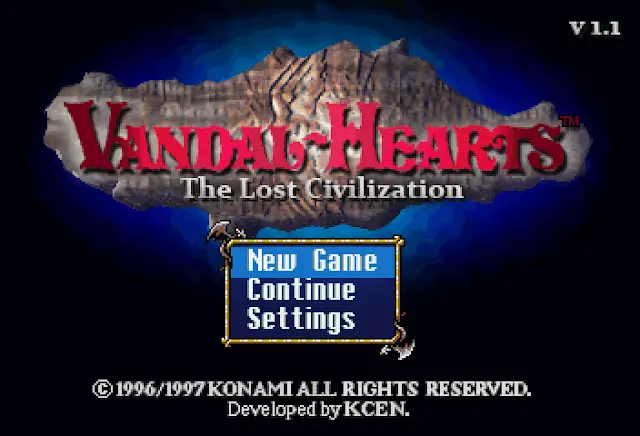 vandal hearts sega saturn inglés