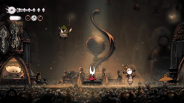 Hollow Knight: Silksong captura de pantalla