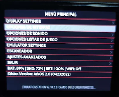 r36s portmaster menu r36s